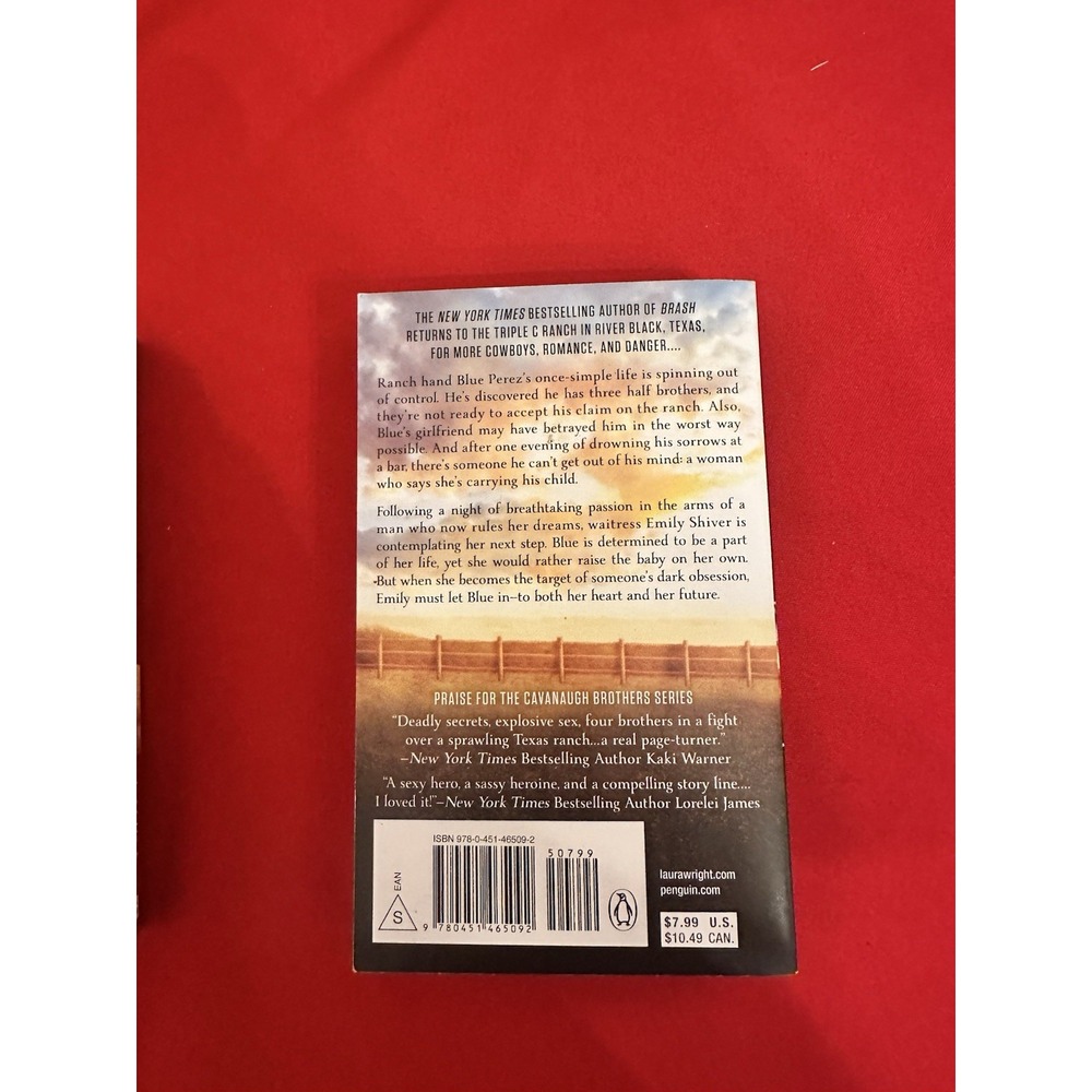 Romance Paperback Novels By Laura Wright Set Of 2 - Picture 5 of 5
